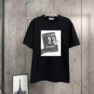 지방시 Givenchy 로고 패턴 모던 캐주얼 반팔 티셔츠 남녀 공용