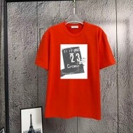 지방시 Givenchy 로고 패턴 모던 캐주얼 반팔 티셔츠 남녀 공용