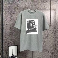 지방시 Givenchy 로고 패턴 모던 캐주얼 반팔 티셔츠 남녀 공용
