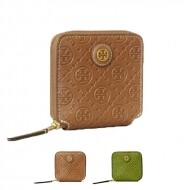 TORY BURCH 토리버치 T 모노그램 레더 빌폴드 반지갑 79380