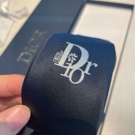 디올 DIOR 심플 스몰 로고 캐주얼 남성 넥타이