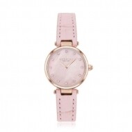 코치 핑크 다이얼 가죽 여성 시계 14503537