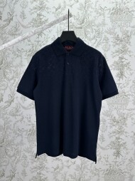구찌 GUCCI 모던 클래식 디자인 캐주얼 폴로 넥 반팔