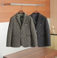 프라다 PRADA 정장 스타일 면 재킷