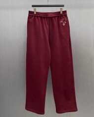 구찌 GUCCI 클래식 자수 디자인의 캐주얼 바지