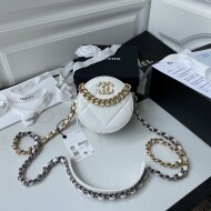 샤넬 19 라운드 크로스백 미니 AP0945