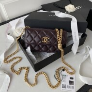 샤넬 체인 폰 홀더 플랩백 AP3047