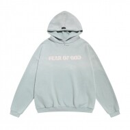 피어오브갓 fear of god 레트로 스타일의 폼 레터링이 들어간 빈티지 느낌의 플리스 후드티