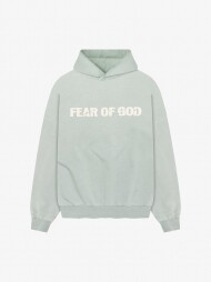 피어오브갓 fear of god 레트로 스타일의 폼 레터링이 들어간 빈티지 느낌의 플리스 후드티