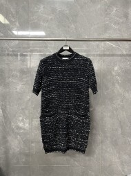 톰브라운 자카드 원피스