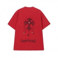 크롬하츠 Chrome Hearts 시그니처 트렌드 디자인 캐주얼 반팔 티