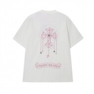 크롬하츠 Chrome Hearts 시그니처 트렌드 디자인 캐주얼 반팔 티