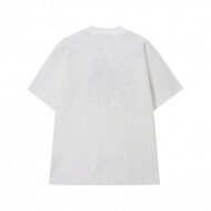 크롬하츠 Chrome Hearts 로고 패턴 디자인 캐주얼 반팔 티셔츠 남녀 공용