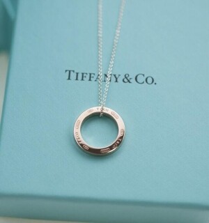 티파니앤코 92.5 링 목걸이