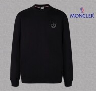 몽클레르 MONCLER 클래식 샤오 로고 심플 라운드 커플위복