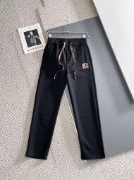 펜디 FENDI 클래식 로고 디자인 캐주얼 팬츠