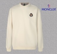 몽클레르 MONCLER 클래식 샤오 로고 심플 라운드 커플위복