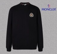 몽클레르 MONCLER 클래식 샤오 로고 심플 라운드 커플위복