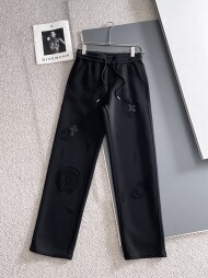크롬하츠 Chrome Hearts 클래식 로고 디자인 캐주얼 팬츠
