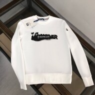 몽클레르 MONCLER 트렌드 루즈핏 캐주얼 라운드 커플 맨투맨