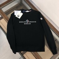 몽클레르 MONCLER 트렌드 루즈핏 캐주얼 라운드 커플 맨투맨