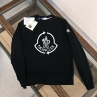 몽클레르 MONCLER 트렌드 루즈핏 캐주얼 라운드 커플 맨투맨