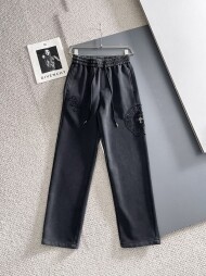 크롬하츠 Chrome Hearts 클래식 로고 디자인 캐주얼 팬츠