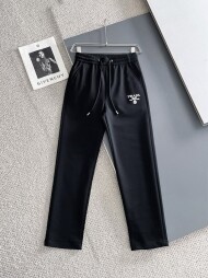 프라다 PRADA 클래식 로고 디자인 캐주얼 팬츠