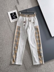 버버리 BURBERRY 클래식 로고 디자인 캐주얼 팬츠