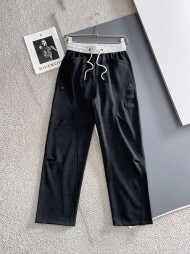 디올 DIOR 로고 모던 클래식 캐주얼 팬츠