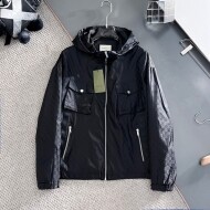 구찌 GUCCI 클래식 삼각 로고 트렌드 재킷 코트