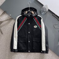구찌 GUCCI 클래식 삼각 로고 트렌드 재킷 코트