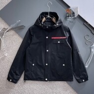 프라다 PRADA 로고 모던 디자인 캐주얼 재킷 코트