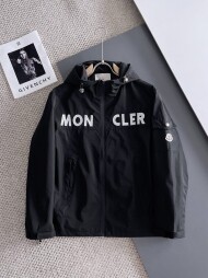 몽클레르 MONCLER 클래식 로고 디자인 캐주얼 후드 재킷 코트