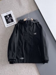 아크테릭스 ARC TERYX 클래식 로고 디자인 캐주얼 후드 재킷 코트