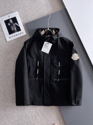 몽클레르 MONCLER 클래식 로고 디자인 캐주얼 후드 재킷 코트