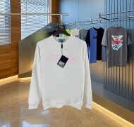 프라다 PRADA 데일리 캐주얼 프린트 남녀 라운드 맨투맨