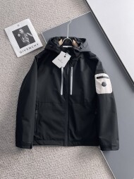 몽클레르 MONCLER 클래식 로고 디자인 캐주얼 후드 재킷 코트