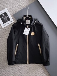 몽클레르 MONCLER 클래식 로고 디자인 캐주얼 후드 재킷 코트