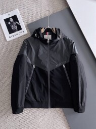 몽클레르 MONCLER 클래식 로고 디자인 캐주얼 후드 재킷 코트