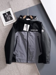 몽클레르 MONCLER 클래식 로고 디자인 캐주얼 후드 재킷 코트
