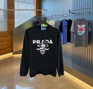 프라다 PRADA 트렌드 프린트 데일리 남녀 라운드 맨투맨