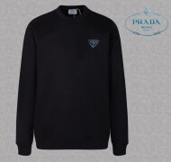 프라다 PRADA 트렌드 프린트 데일리 남녀 라운드 맨투맨