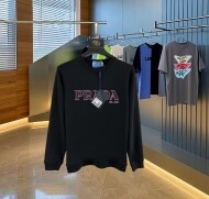 프라다 PRADA 스포티 캐주얼 컴포트 남녀 라운드 맨투맨