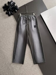 펜디 FENDI 워싱 모던 슬랙남녀 캐주얼 바지