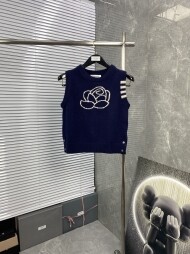 톰브라운 니트 조끼