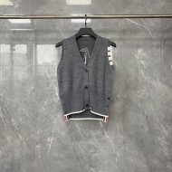 톰브라운 울 니트 조끼