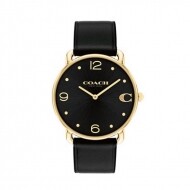코치 여성용 시계 엘리엇 14504245 블랙 골드