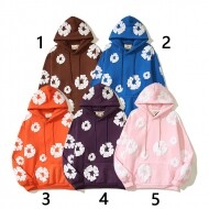 버버리 BURBERRY 승마를 주제로 한 자수 장식 면 소재 스포츠 후드티