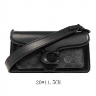 코치 태비 숄더 크로스바디 20 인 시그니처 캔버스 CQ765